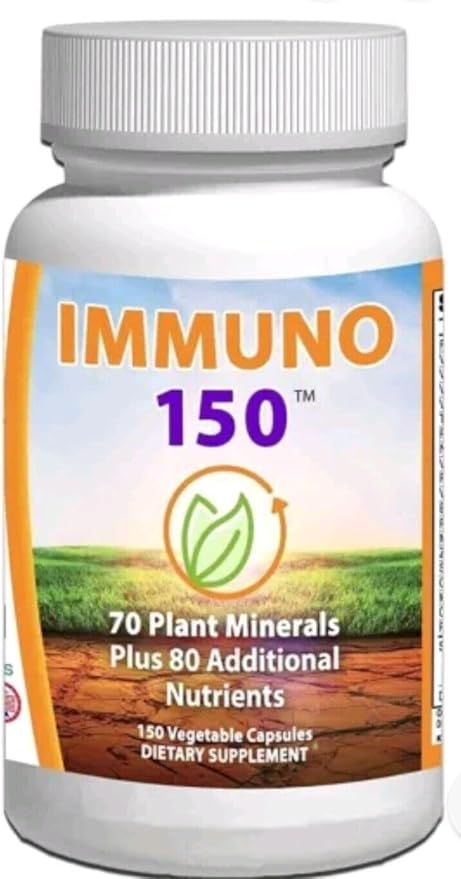 1 Bottle of IMMUNO 150 - The Ultimate Multivitamin & Immune Support Supplement - Essential Daily Nutrients for Vitality & Wellness - 150 Capsules