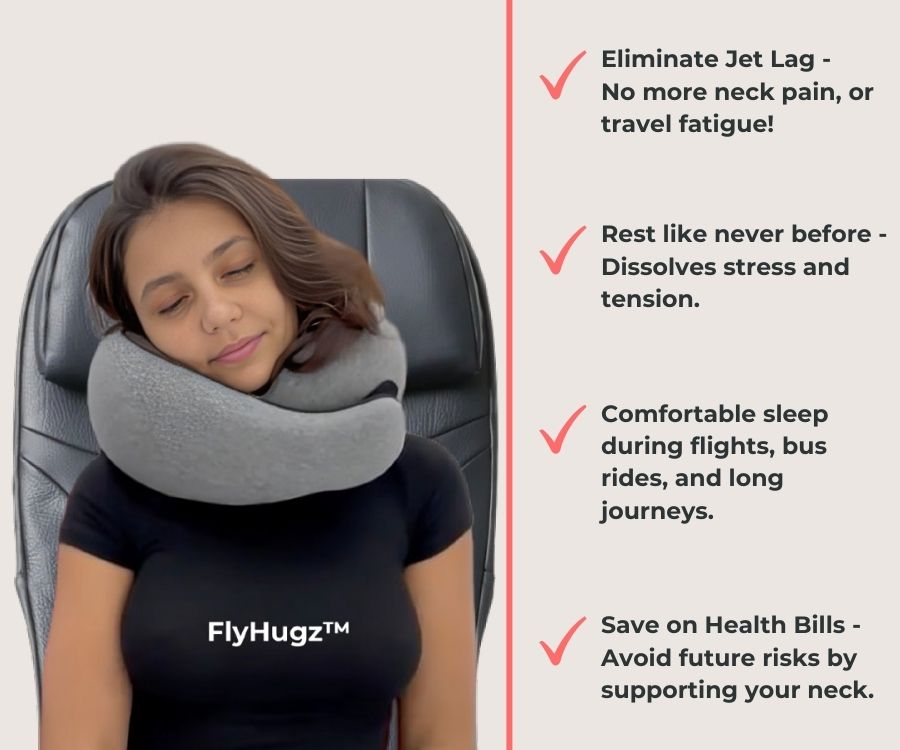 FlyHugz® Travel Pillow