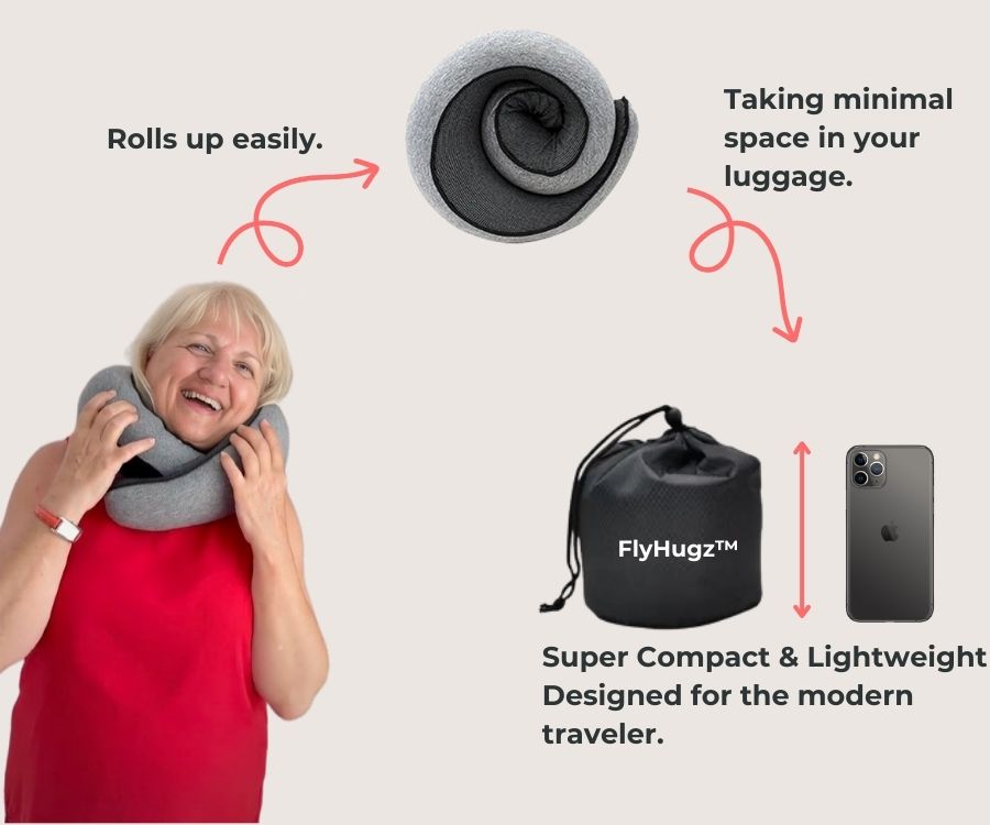 FlyHugz® Travel Pillow