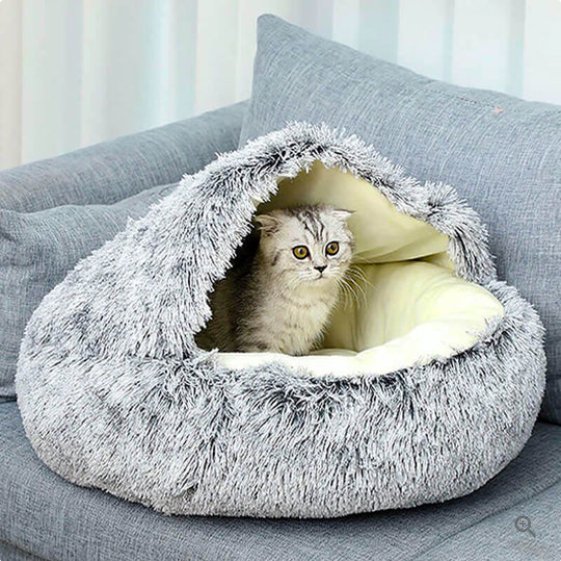 CozyNest • Calming Nest Dog & Cat Bed